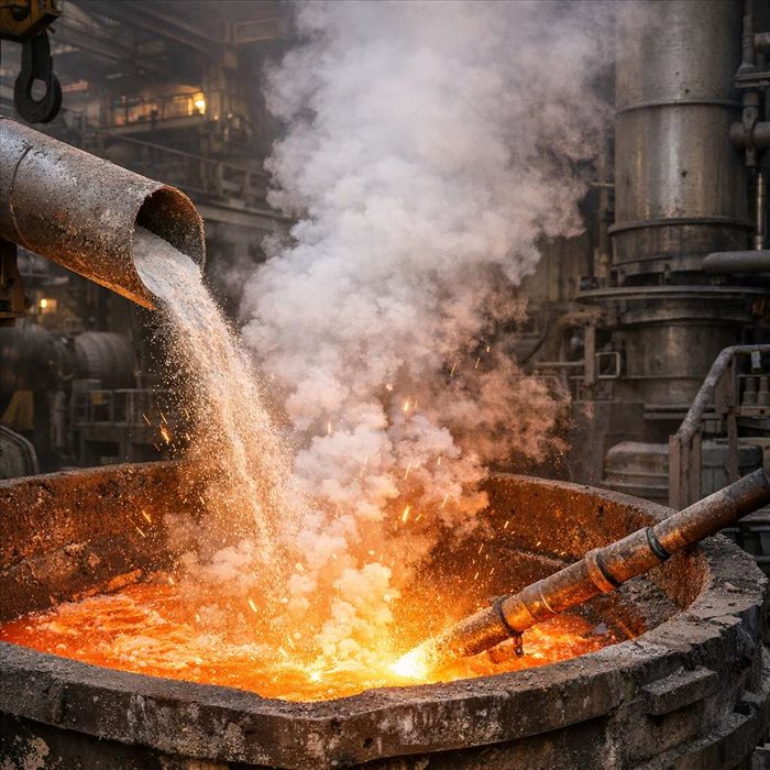 Désulfuration de l’acier liquide : procédé, enjeux et bénéfices