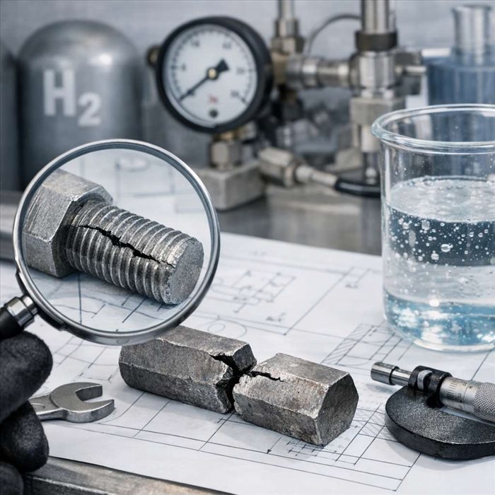 Fragilisation par l’hydrogène des aciers : comment l’éviter ?